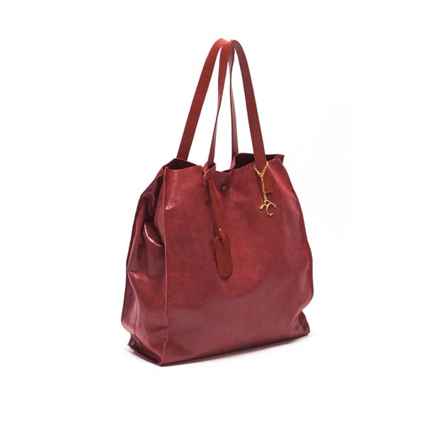 Kožená kabelka Renata Corsi 892 Rosso-image-2