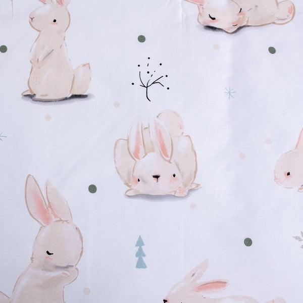 Bavlnená detská obliečka do postieľky 100x135 cm Bunnies – Jerry Fabrics-image-4