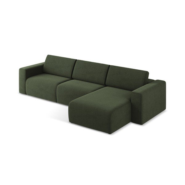 Zelená modulárna rohová pohovka (pravý roh) Kalea – Makamii-image-3