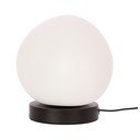 Čierno-biela stolová lampa (výška 19 cm) Stones – Candellux Lighting