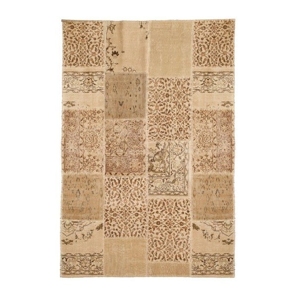 Vlnený koberec Allmode Patchwork Light, 200x140 cm