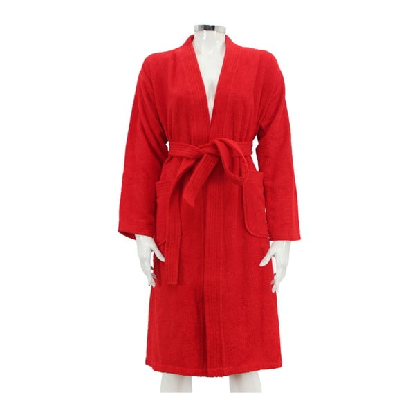 Dámsky červený župan Smart, veľ. S / M-image-1