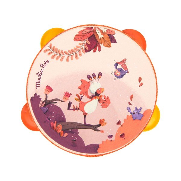 Hudobná hračka Tambourine – Moulin Roty