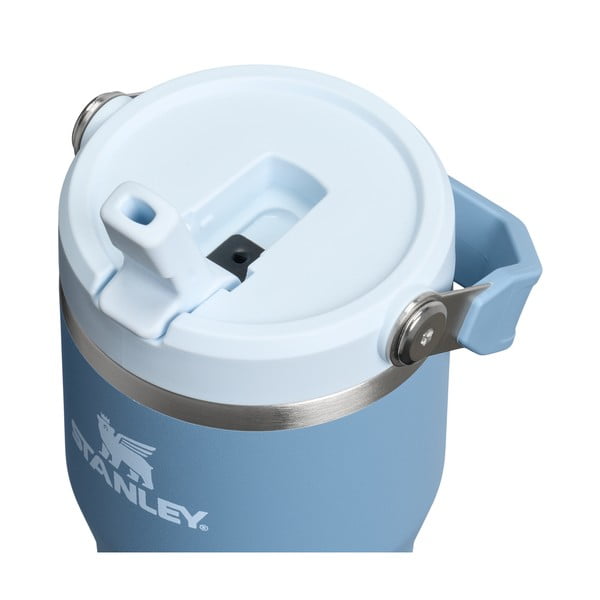 Sivomodrá termoska z nehrdzavejúcej ocele 600 ml IceFlow™ Flip Straw 2.0 Tumbler Indigo – Stanley-image-2