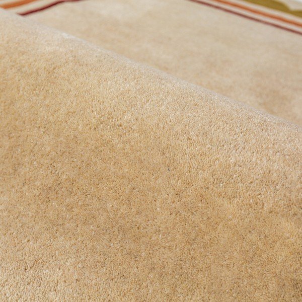 Ručne tkaný vlnený behúň v prírodnej farbe 80x230 cm Lois – Flair Rugs-image-4