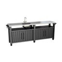 Záhradná kuchyňa 237x52 cm Unity – Keter