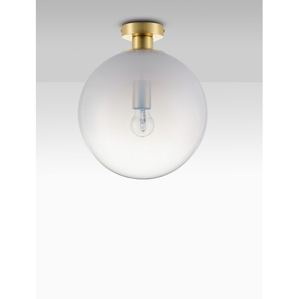 Biele/v zlatej farbe sklenené stropné svietidlo Vita – Nova Luce-image-2