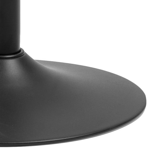 Čierna kovová barová stolička s nastaviteľnou výškou (výška sedadla 59 cm) Finch – Actona-image-3