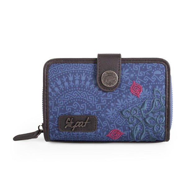 Modrá peňaženka SKPA-T, 14 x 9 cm
