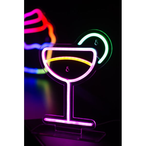 LED neónová svetelná dekorácia 5 W Cocktail – Leitmotiv-image-1
