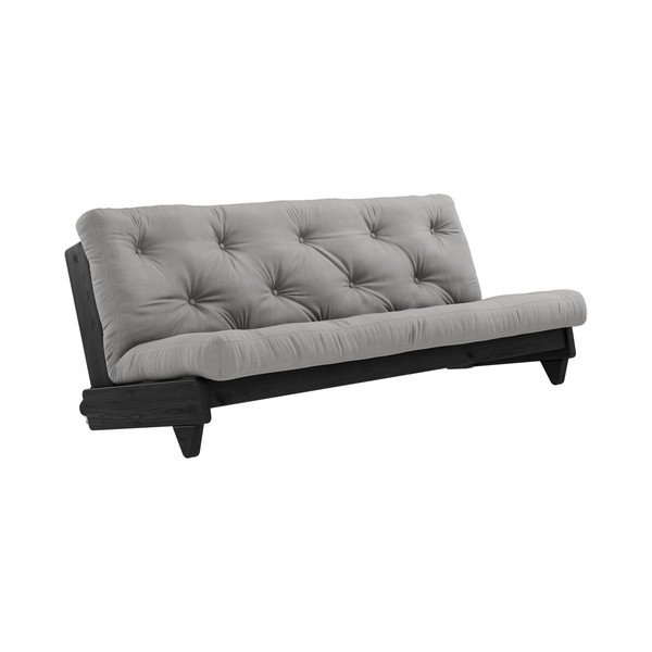 Rozkladacia pohovka so sivým poťahom Karup Design Fresh Black/Grey-image-1