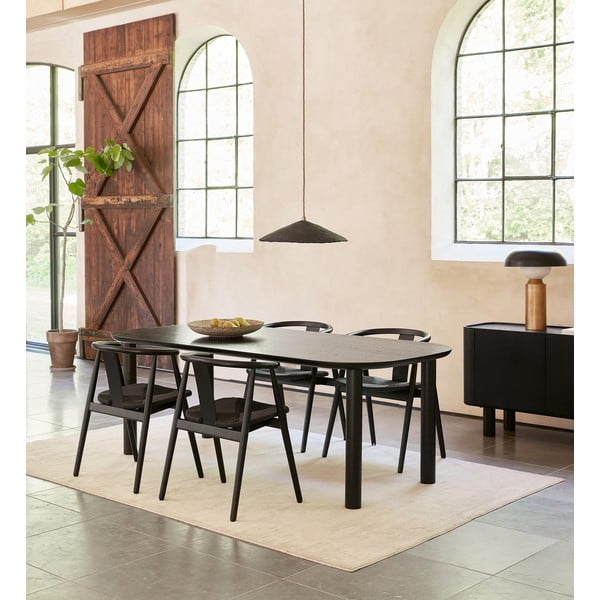 Čierna jedálenská stolička Relate – Unique Furniture-image-1