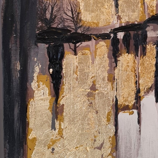 Ručne maľovaný obraz 70x100 cm – Wallity-image-2