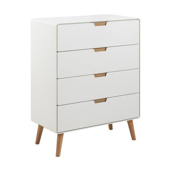 Biela komoda 80x100x40 cm Lowell – Actona-image-2