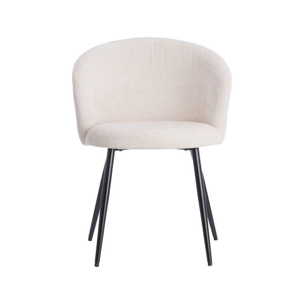 Krémovobiele kovové jedálenské kreslá v súprave 2 ks Radaja – Light & Living-image-3