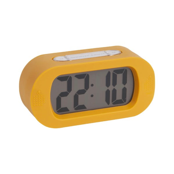 Žltý pogumovaný budík Karlsson Gummy-image-1