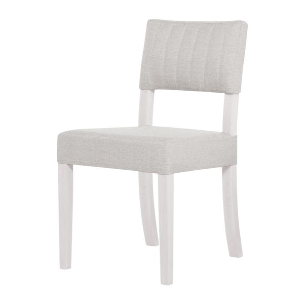 Krémová stolička s bielymi nohami Ted Lapidus Maison Néroli
