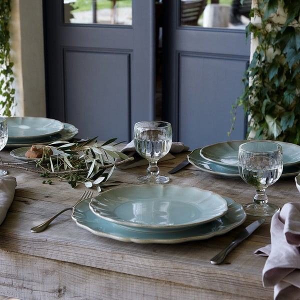 Tyrkysovomodrý kameninový tanier Costa Nova Alentejo, ⌀ 27 cm-image-2