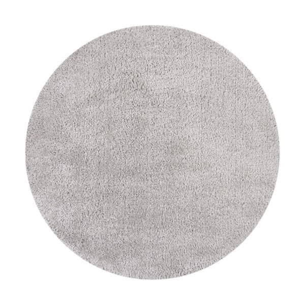Svetlosivý okrúhly koberec ø 133 cm – Flair Rugs