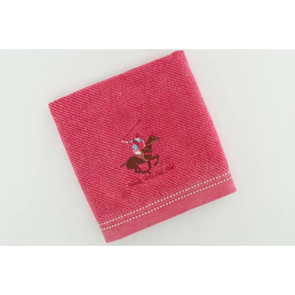 Bavlnený uterák BHPC s výšivkou 50x100 cm, ružový