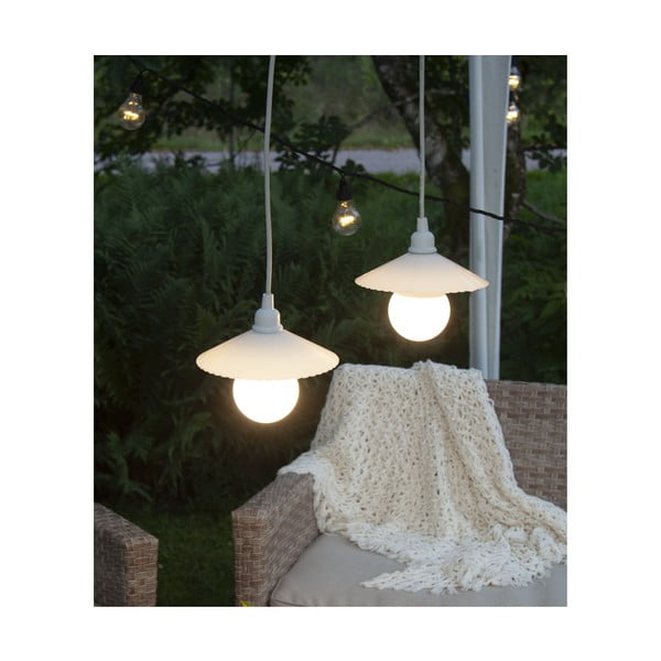 Biely kábel s koncovkou pre žiarovku Star Trading Cord Ute, dĺžka 5 m-image-4