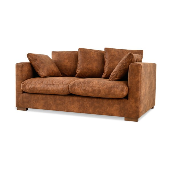 Koňakovohnedá pohovka 175 cm Comfy – Scandic-image-2