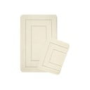 Krémové kúpeľňové predložky v súprave 2 ks 50x80 cm Cerceve – Foutastic