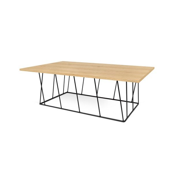Konferenčný stolík s čiernymi nohami TemaHome Heli×, 120 cm-image-2