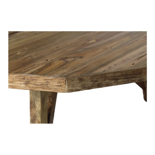 Konferenčný stolík z teakového dreva HSM Collection Diamond, Ø 90 cm-image-3