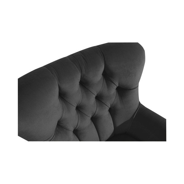 Antracitovosivé kreslo Max Winzer Brandon Suede-image-2