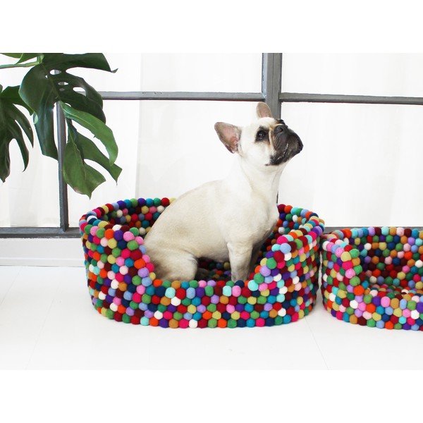 Guľôčkový vlnený pelech pre domáce zvieratá Wooldot Ball Pet Basket Multi, 60 x 40 cm-image-2