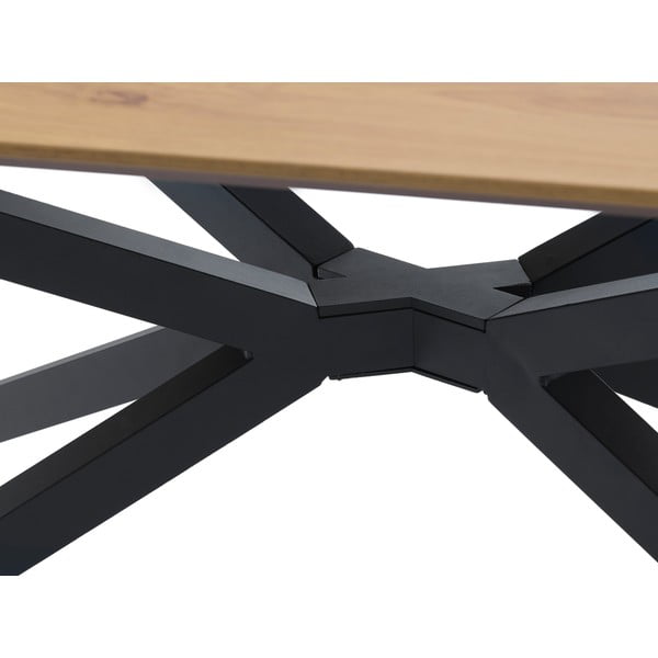 Jedálenský stôl s doskou v dubovom dekore 100x200 cm Cesura – Unique Furniture-image-3