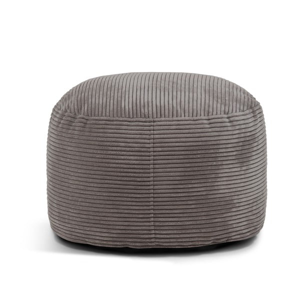 Tmavohnedý menčestrový taburet Om 60 – SLOWDOWN-image-3