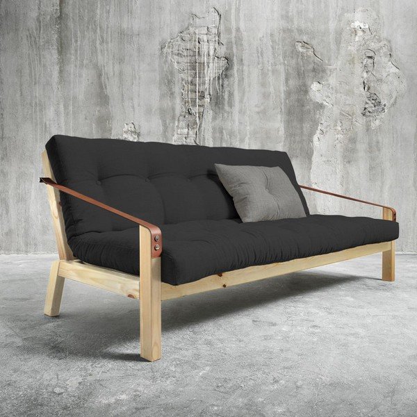 Rozkladacia pohovka Karup Poetry Natural/Dark Grey/Granite Grey
