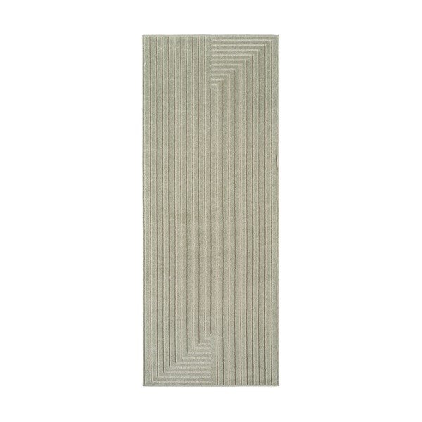 Zelený vnútorný a vonkajší behúň 80x250 cm Nova 1202 – Ayyildiz Carpets