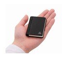 Čierna prenosná svetelná dekorácia na USB BookLight – Gingko