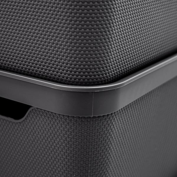 Plastový úložný box s vekom Deco - Rotho-image-3