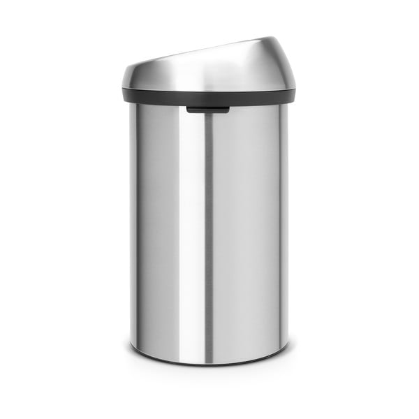 Dotykový oceľový odpadkový kôš v matne striebornej farbe 60 l Touch Bin – Brabantia-image-3