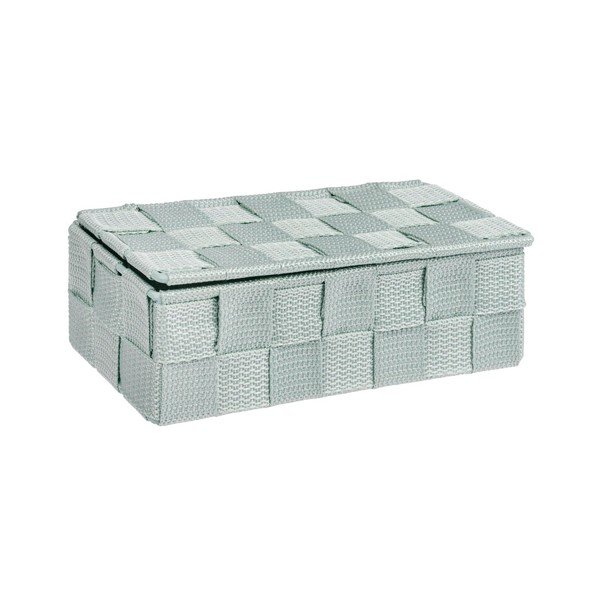 Svetlozelený kúpeľňový organizér Wenko Adria Mini With Lid-image-2