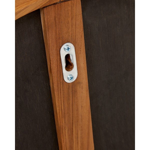 Nástenné zrkadlo s dreveným rámom 45x95 cm Magda – Kave Home-image-4