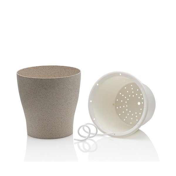 Plastový samozavlažovací kvetináč ø 17 cm Loppy – Tomasucci-image-1