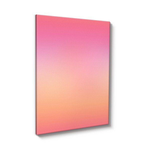 Tlačený obraz na plátne 70x100 cm Pink Aura – Styler-image-3