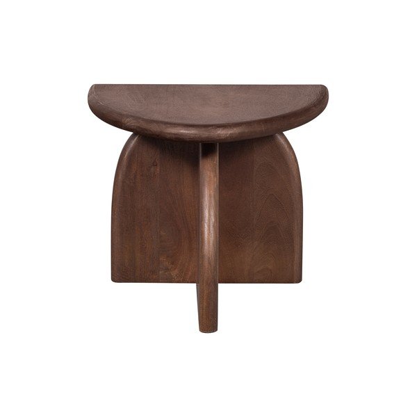 Odkladací stolík z mangového dreva 50x50 cm Nalin – WOOOD-image-1