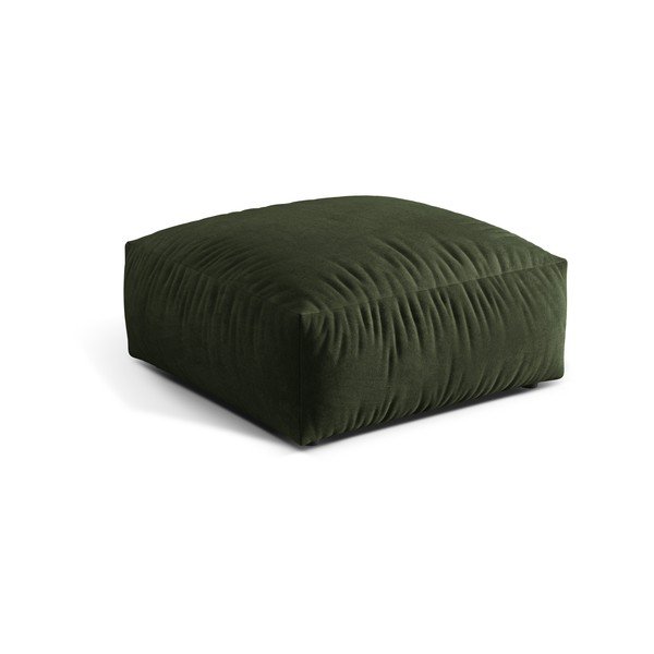 Zelená zamatová modulárna podnožka Martina – Micadoni -image-1