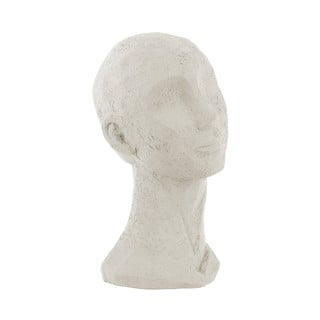 Slonovinovobiela dekoratívna soška PT LIVING Face Art, výška 28,4 cm