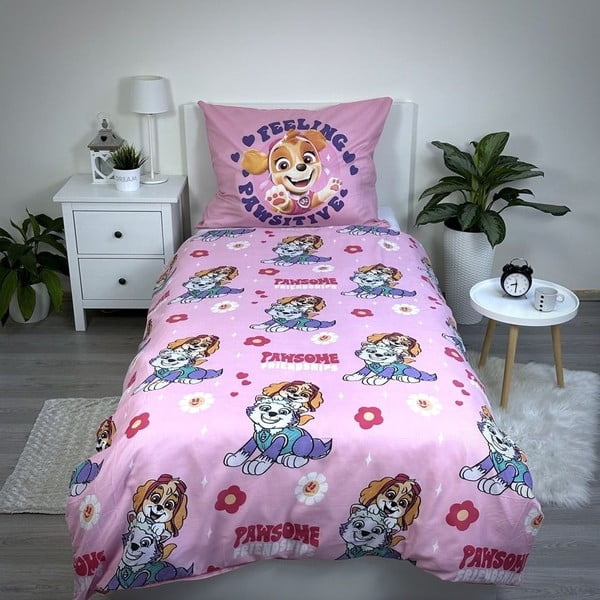 Detské obliečky na jednolôžko z mikrovlákna 140x200 cm Paw Patrol - Jerry Fabrics-image-2