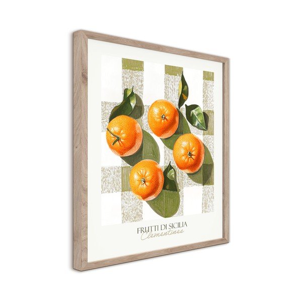 Tlačený obraz s rámom 40x50 cm Mandarines  – Styler-image-4