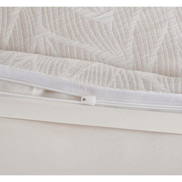 Béžové obliečky na jednolôžko zo žakára 140x200 cm Florida – My House-image-3