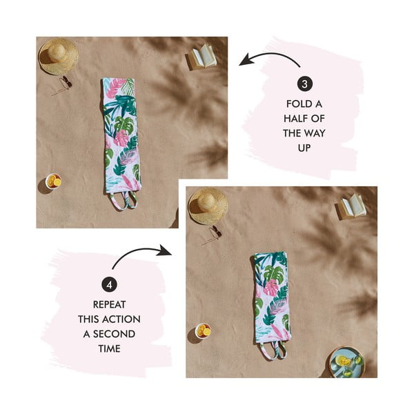 Plážová osuška 150x75 cm Tropical Palm - Catherine Lansfield-image-3