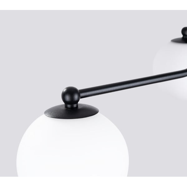 Čierno-biele stropné svietidlo Beam – Sollux-image-3